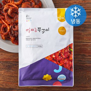 얼짱쭈꾸미 덜매운맛 (냉동), 1개, 650g