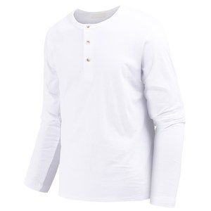 다꾸앙 남성용 그랜파 버튼 긴팔 티셔츠 F01S20_tl4844