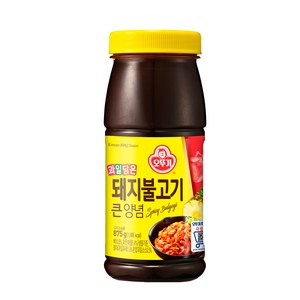 오뚜기 돼지불고기 큰 양념, 875g, 1개