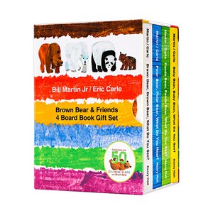 Brown Bear & Friends 4 Board Book Gift Set, HenryHolt