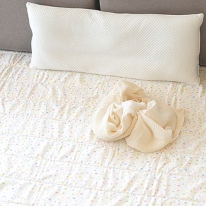 두봉봉 유아 아기 모달 미끄럼방지 논슬립 사계절 매트 침대 패드, 컬러조각, 1개