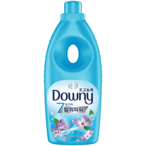 다우니 고농축 섬유유연제 7일 탈취파워 레몬그라스와 라일락향, 1000ml, 1개