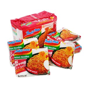 인도미 미고랭 핫 앤 스파이시 라면, 5개