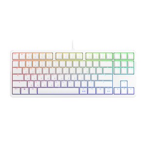 CHERRY 기계식키보드, 텐키리스, 화이트, G80-3000S TKL RGB  (적축)