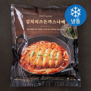 일상적미식 레스토랑 오늘 김치치즈돈까스나베 (냉동), 550g, 1개