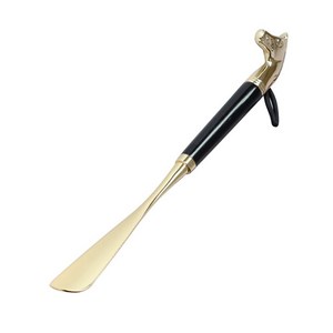 프랑온드 골드 포인트 스틸 구두주걱 56cm, 홀스 헤드 블랙, 1개