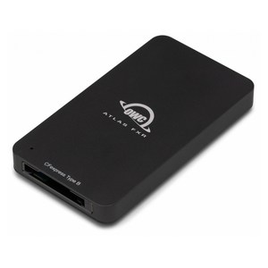 OWC 썬더볼트 USB3.2 Gen2 CFexpress Type B 메모리 카드 리더기 1600MB / s, OWC Atlas FXR, 1개