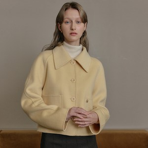 룩캐스트 여성용 헤이즐 핸드메이드 울 자켓