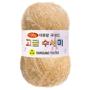 yarna 대용량 고급 수세미 100g, 171베이지, 1개