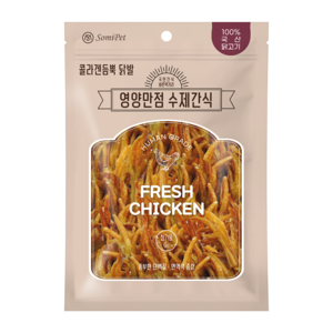 국민간식바른먹거리 강아지 영양만점 수제간식, 콜라겐 닭발, 370g, 1개