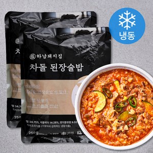 하남돼지집 차돌 된장술밥 (냉동), 250g, 2개