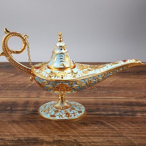 럭셔리 요정 램프 인테리어 장식품 YT_RC220, 블루