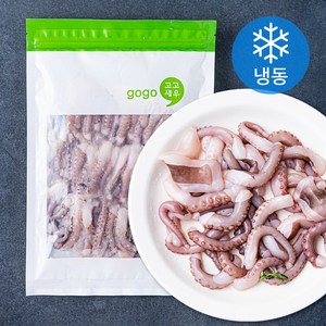 고고새우 탱글탱글 손질 절단낙지 (냉동), 450g(M), 1개