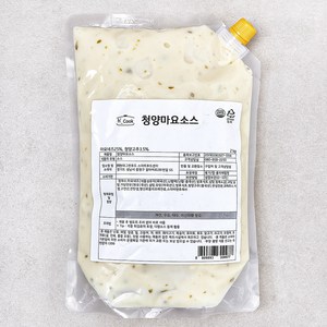 hcook 청양마요 소스, 2kg, 1개