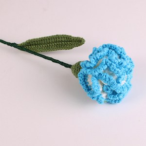 어버이날 카네이션 니트꽃 조화, 블루