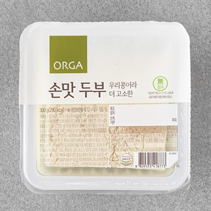 ORGA 고소한 손맛 두부, 300g, 1개