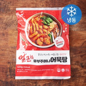 영자어묵 얼큰한 유부주머니 어묵탕 (냉동), 420g, 1개