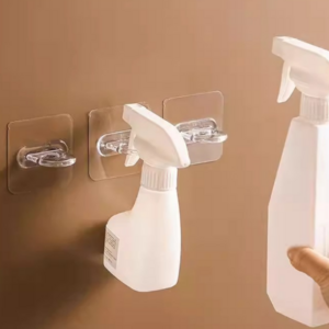 닥터무타공 다용도 욕실 용기 걸이 후크 XG-14, 투명, 20개