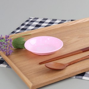 레트로 분식그릇 떡볶이 팝 삼총사 1호, PINK, 10개