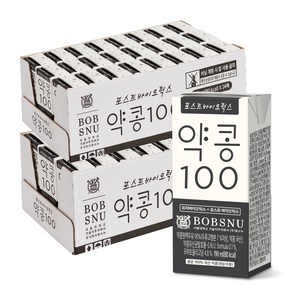 서울대밥스누 포스트바이오틱스 약콩 100 두유, 190ml, 48개