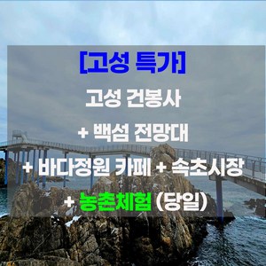 [강원도] [★3/1(토) 출발확정!!] 고성 건봉사+거진항+백섬 전망대+화진포해변+속초시장 (당일)