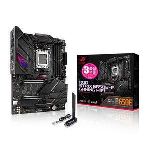 ASUS ROG STRIX B650E-E GAMING WIFI STCOM 에이수스 컴퓨터 게이밍 PC 메인보드 AMD CPU추천 MainBoard, 선택하세요