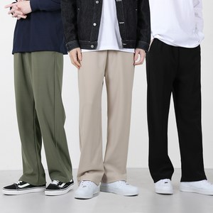 벤티브 사방스판 세미와이드 빅사이즈 스판팬츠