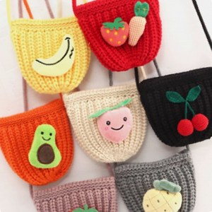 니트가방 아동 겨울 따뜻한 보온 데일리 유아 외출