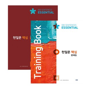 천일문 핵심 Essential 500 Sentences(2021) + Taining Book 천일문 핵심 전2권 세트