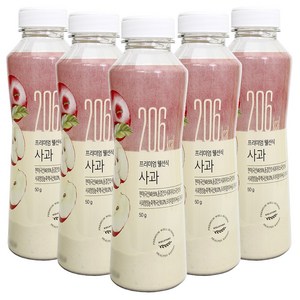 프리미엄 웰선식 사과, 5개, 50g