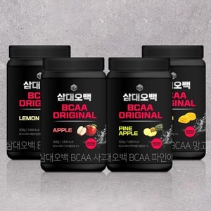 뉴트리커먼 삼대오백 티로신 BCAA 오리지널, 사과, 1개, 500g