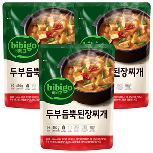 비비고 된장찌개, 460g, 3개