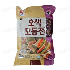 사조오양 오색모듬전 1kg, 1개