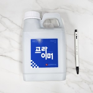 LG하우시스 Z:in [ 프라이머 1Kg ] 인테리어필름(시트지)전용, 수성프라이머1kg