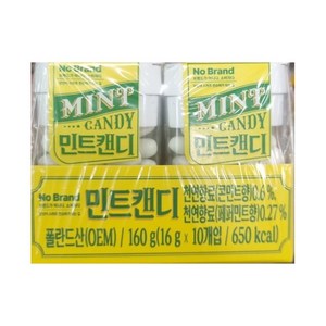 노브랜드 민트캔디 16g x 10개입 1개, 10개