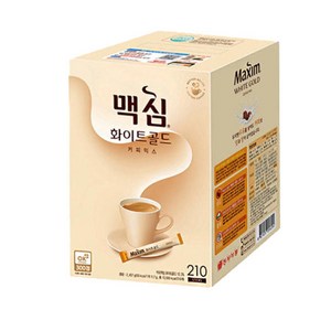 맥심 화이트 골드 커피믹스, 11.7g, 210개입, 1개