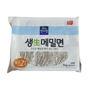 면사랑 생 메밀면 6인분, 1kg, 2개