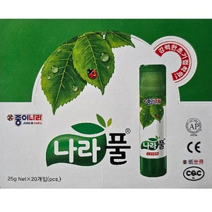 종이나라 나라풀, 1통, 25g