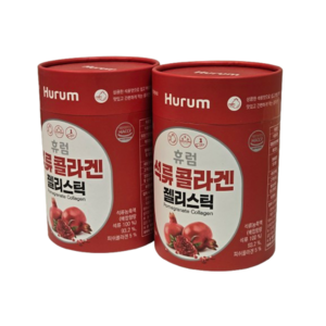 휴럼 석류 콜라겐 젤리스틱 20g x 28포, 2개, 560g