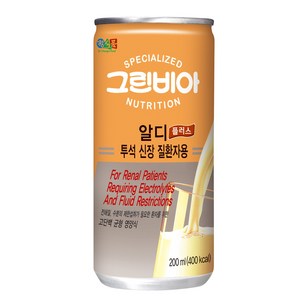 정식품(그린비아) 정식품 그린비아 알디플러스 투석 200ml X 60캔, 60개