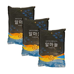 [맛찬]착한식품 알마늘 업소용 대용량, 4kg, 3개