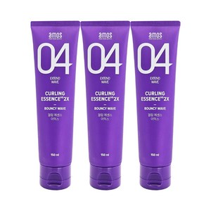 아모스 컬링에센스 2x 헤어에센스, 150ml, 3개
