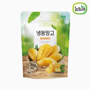 [업체발송] 뉴뜨레 냉동 망고다이스 1kg 베트남 10개세트, 10개