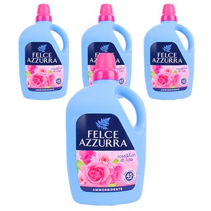 펠체아주라 실내건조 대용량 섬유유연제 3L 로즈&로터스 X4개 이탈리아 직수입, 3000ml, 4개