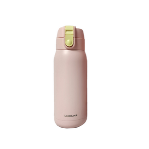 락앤락 스쿨핏 코튼캔디 원터치 텀블러 LHC3233, 핑크, 370ml, 1개