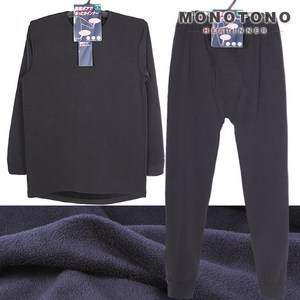 모노토노 보아털 기모 방한 남성내의 상하세트