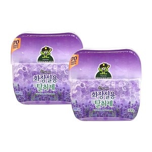 산도깨비 화장실용 탈취제 라벤더, 300g, 8개