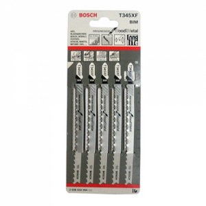 BOSCH 목재/철재 겸용 직소날T345XF(5PCS), 1개