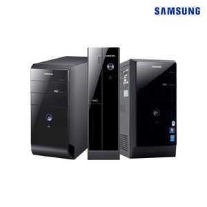 삼성 LG HP 브랜드 PC i5 컴퓨터 신품SSD 정품 윈도우10탑재 사무용 업무용 인강용 데스크탑 PC 간단 사무용 부모님 효도 선물, 블랙, 7. 삼성 DB400 미들 i3 4세대 +HDD500G, 128GB, 8GB, WIN10