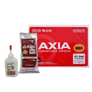 엑시아 911 50g 20개(1BOX) 초강력 순간접착제 인조대리석 석재 접착제 본드, 20개